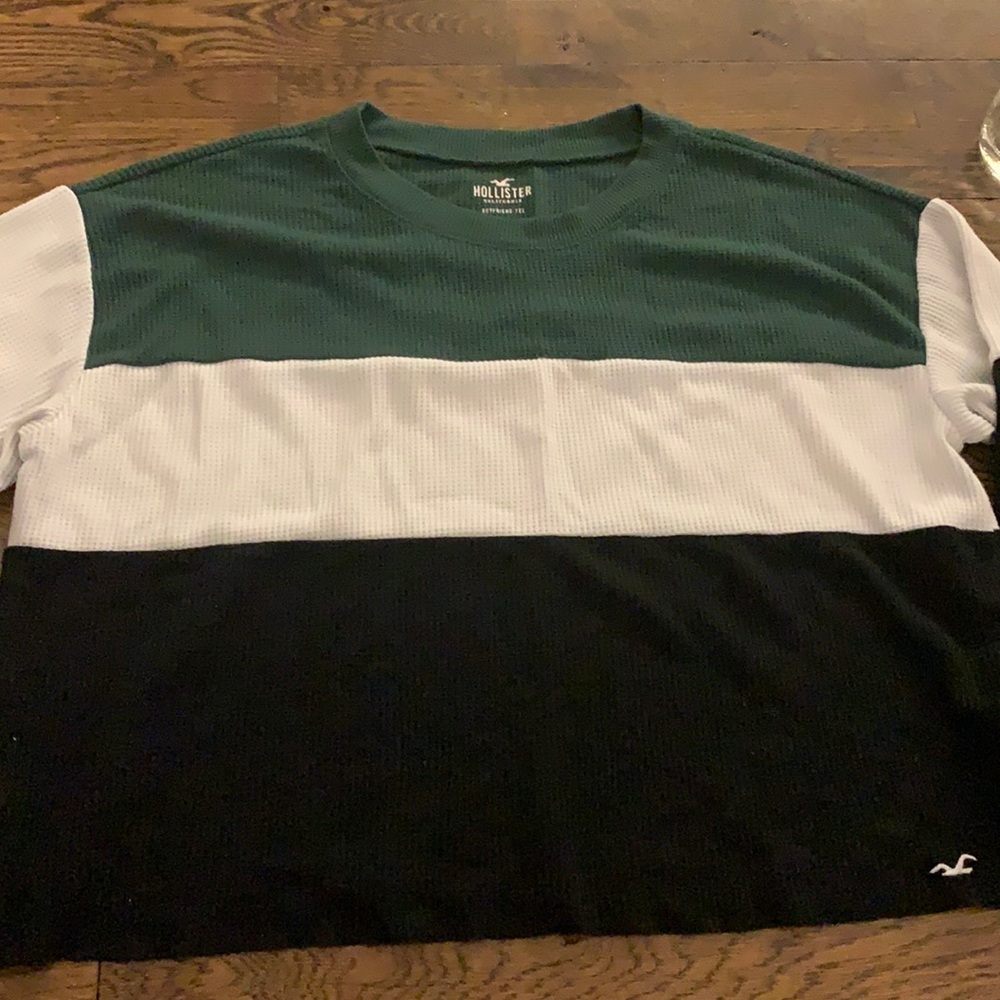 striped hollister shirt
